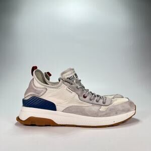 Palladium AX_EON Army Runner Light Gray Suede Lace Up Casual Shoes Men's Size 12